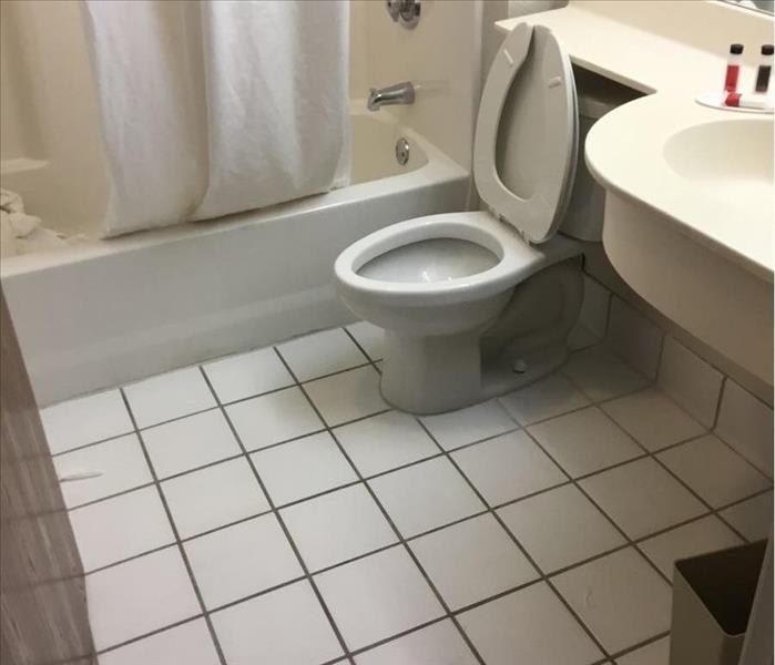 A clean bathroom