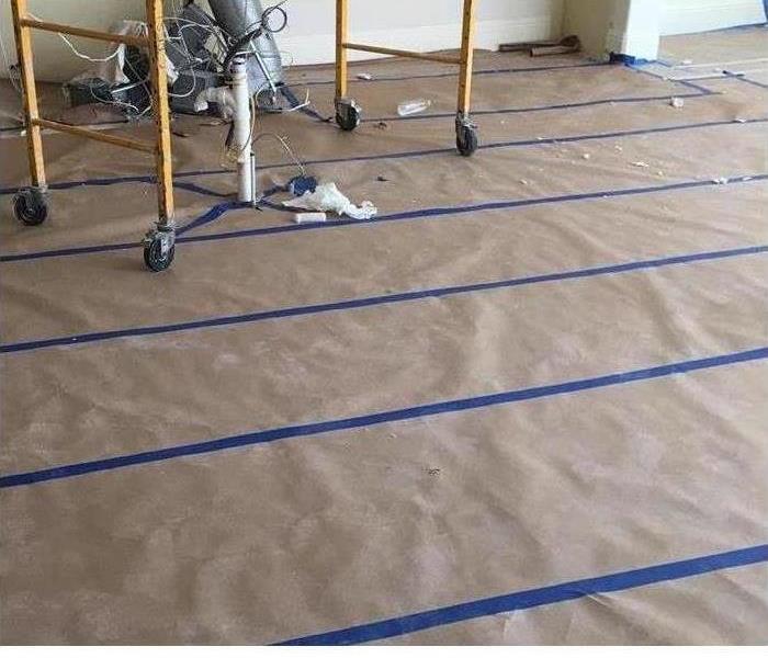 covered flooring